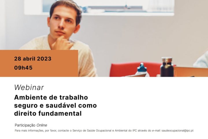 Webinar “Ambiente de trabalho seguro e saudável como direito fundamental”