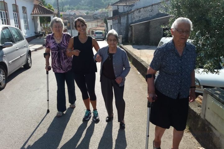 O projeto compreende a avaliação do idoso em várias componentes, como por exemplo a capacidade funcional e o risco de quedas ou a memória e comunicação