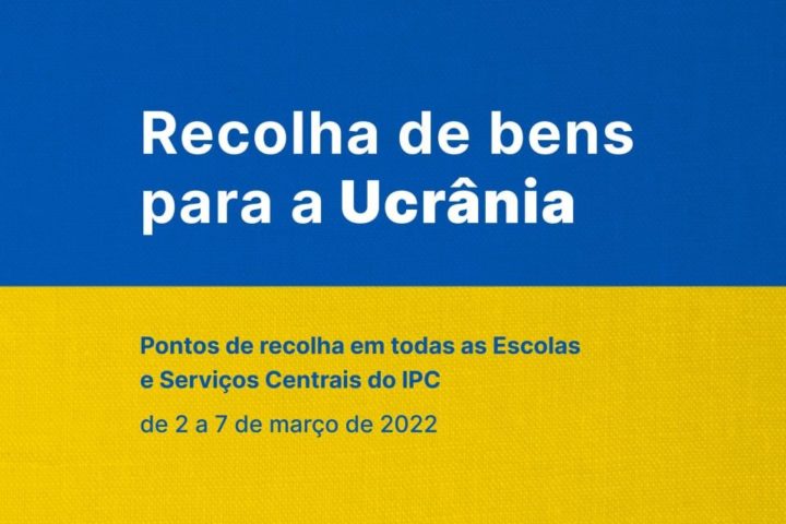 Comunidade do Politécnico de Coimbra solidária com a Ucrânia