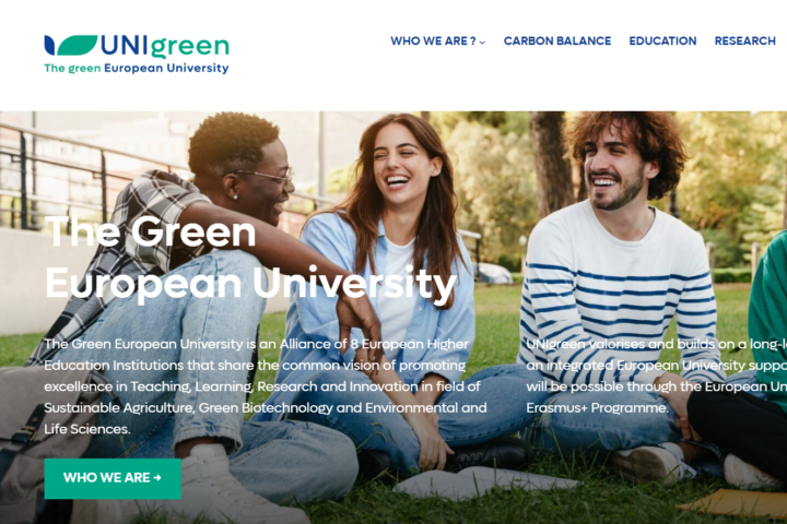 UNIgreen com website e newsletter