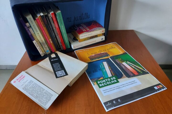 Campanha de doação e partilha de livros já juntou mais de 400 exemplares