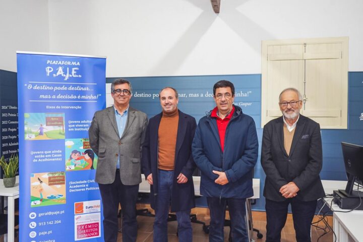 Inauguração da sede da P.A.J.E. no campus do Politécnico de Coimbra
