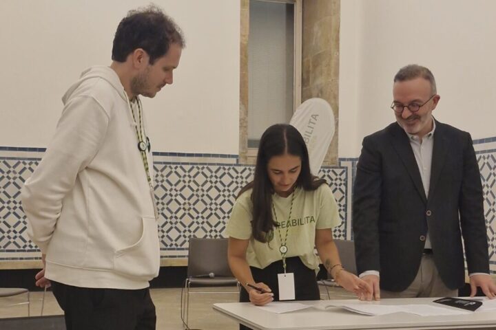 João Monteiro e Inês Cunha (Reabilita Coimbra), Pedro Pina (INOPOL)