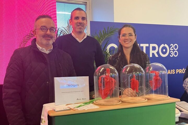 Pedro Pina, João Carreira e Diana Garcia do INOPOL/IPC