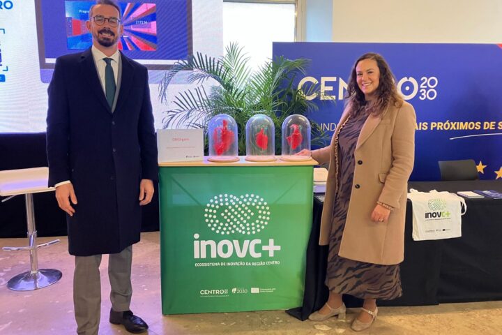 Diana Martins e Fernando Mendes, docentes da ESTESC do IPC