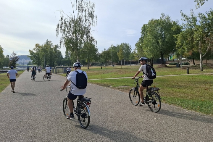 Cerca de 30 participantes na EcoPedalada da UPCoimbra.